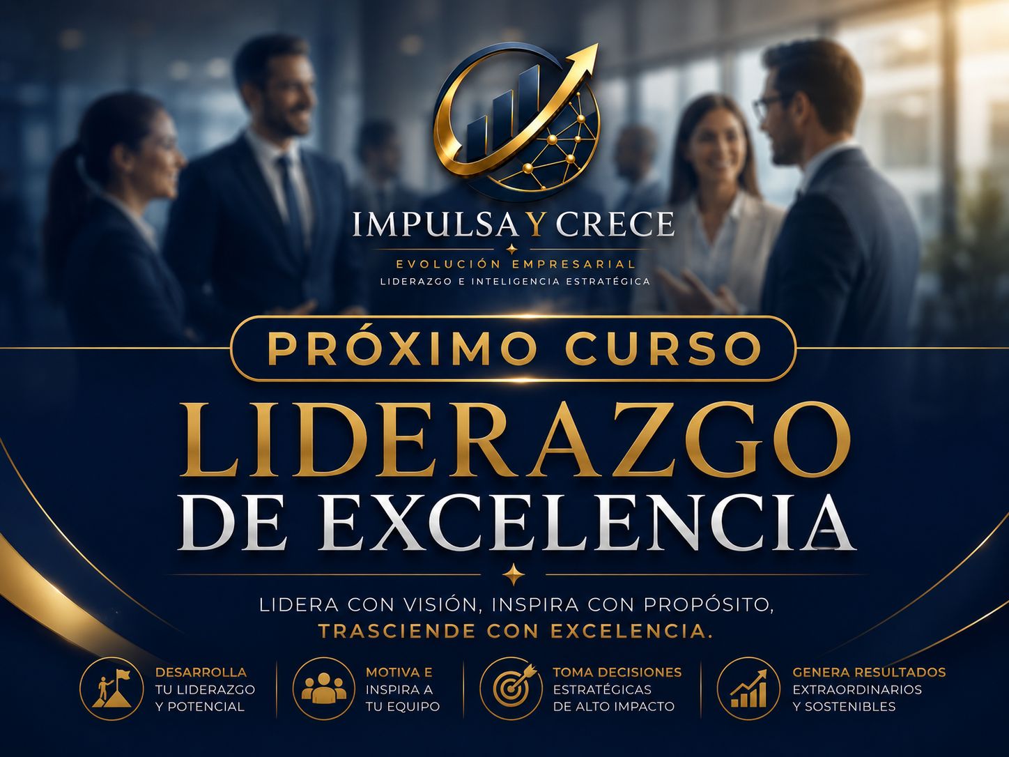 Próximo curso: Liderazgo de Excelencia